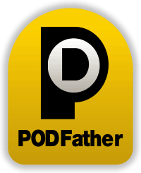 Podfather Logo Run It Cool